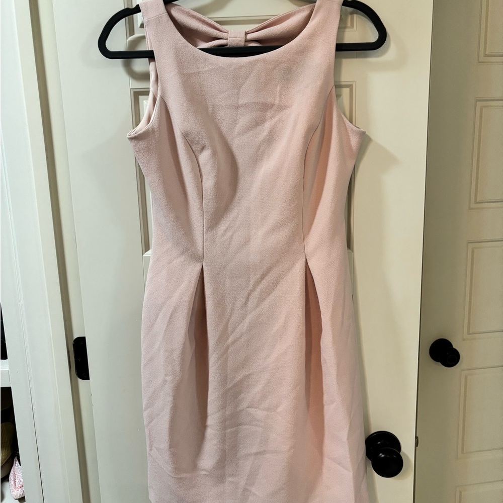 Vince Camuto Blush Pink Midi Dress